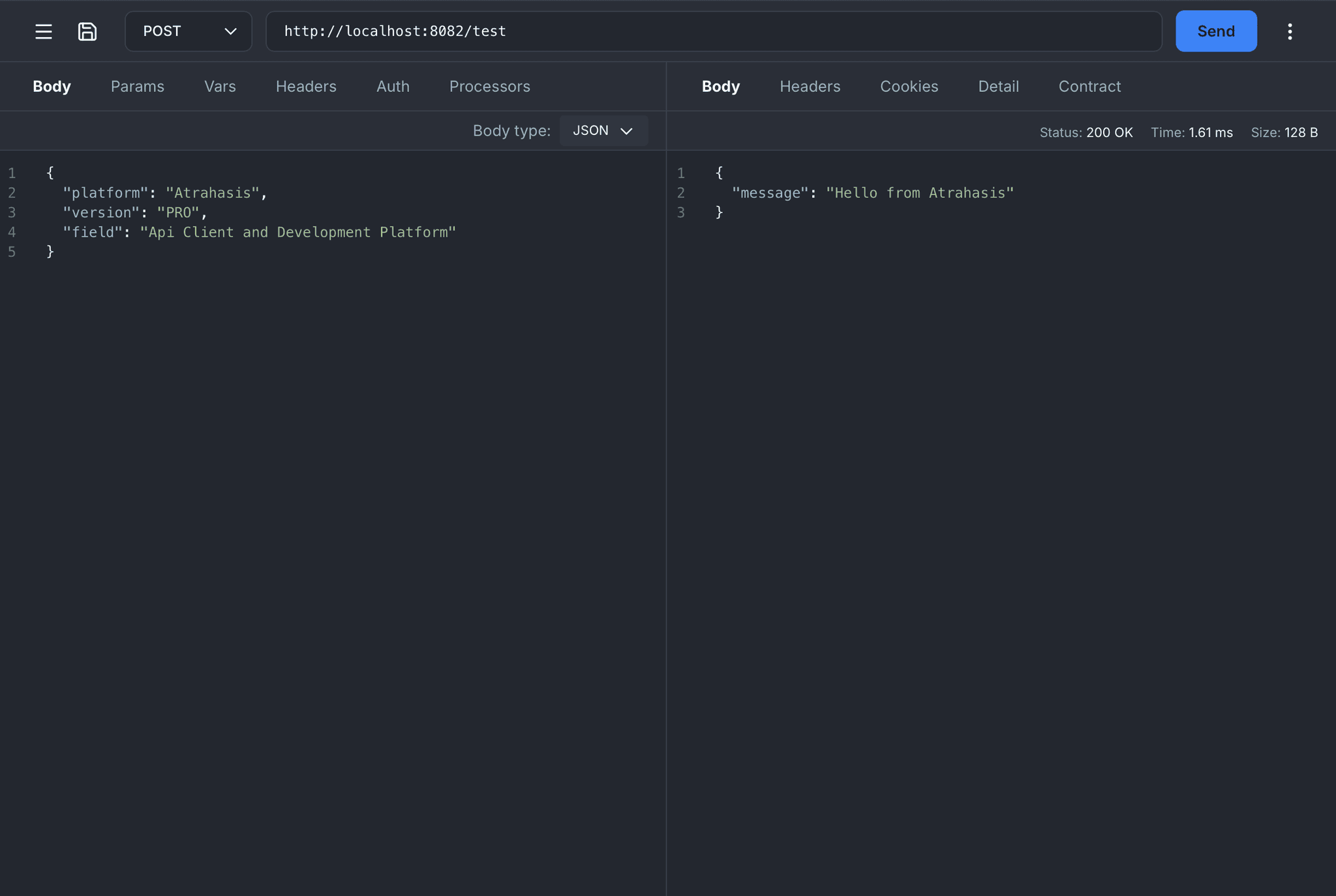 Atrahasis — API Client and Development Platform