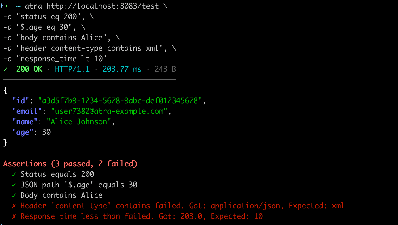 Built-in Assertions