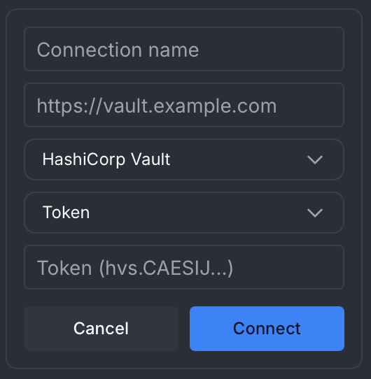 Connect Your Vault