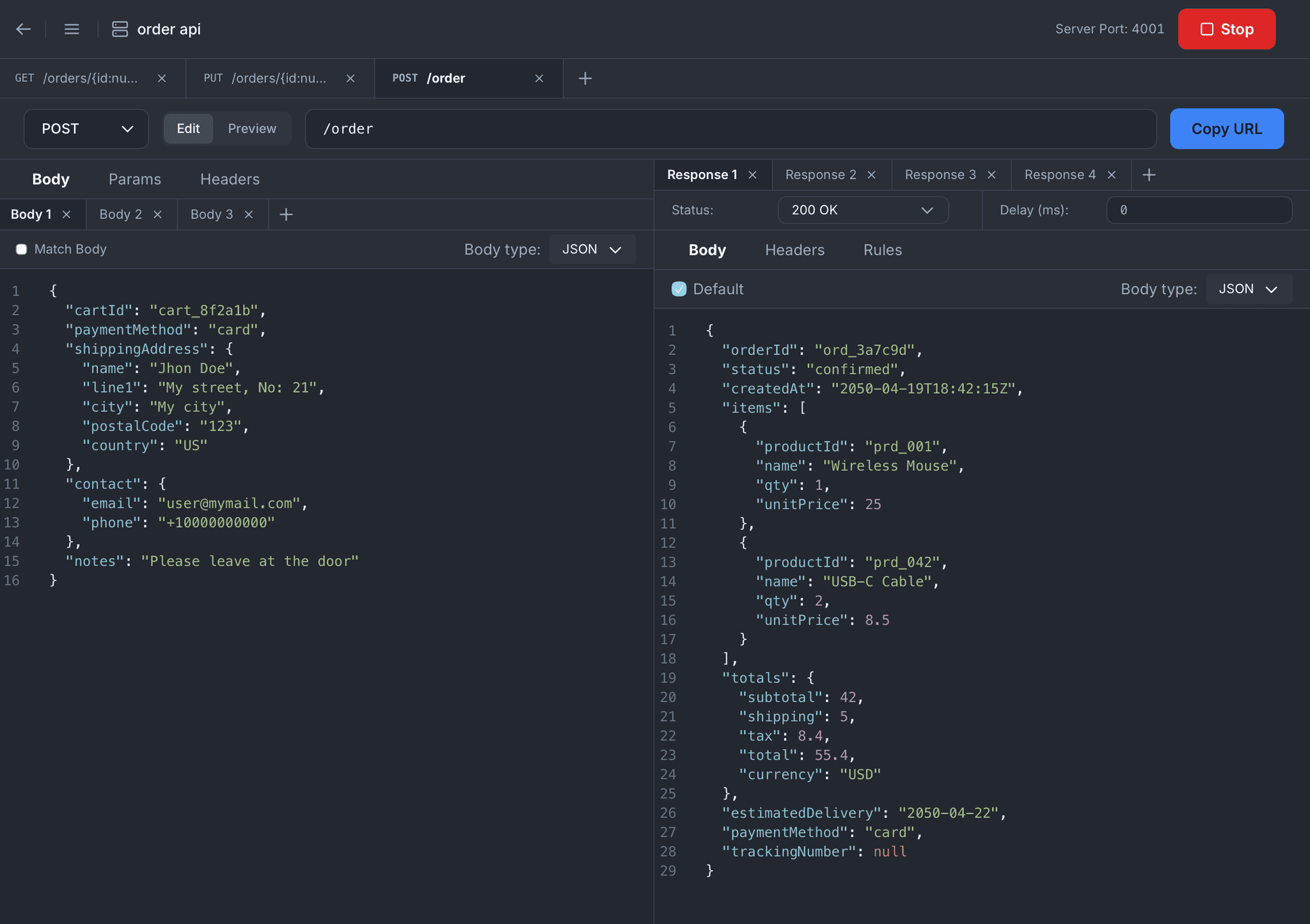 Endpoint Editor
