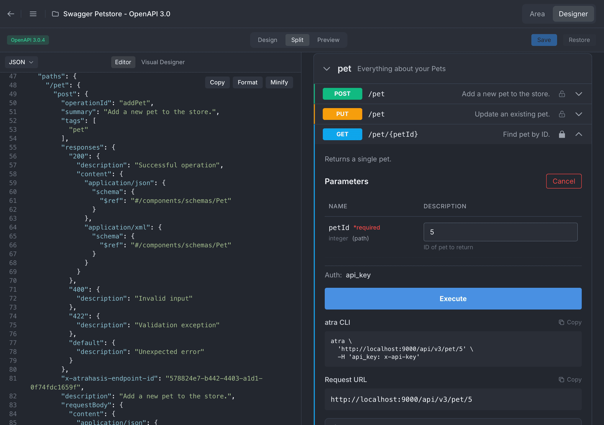 OpenAPI Visual Designer