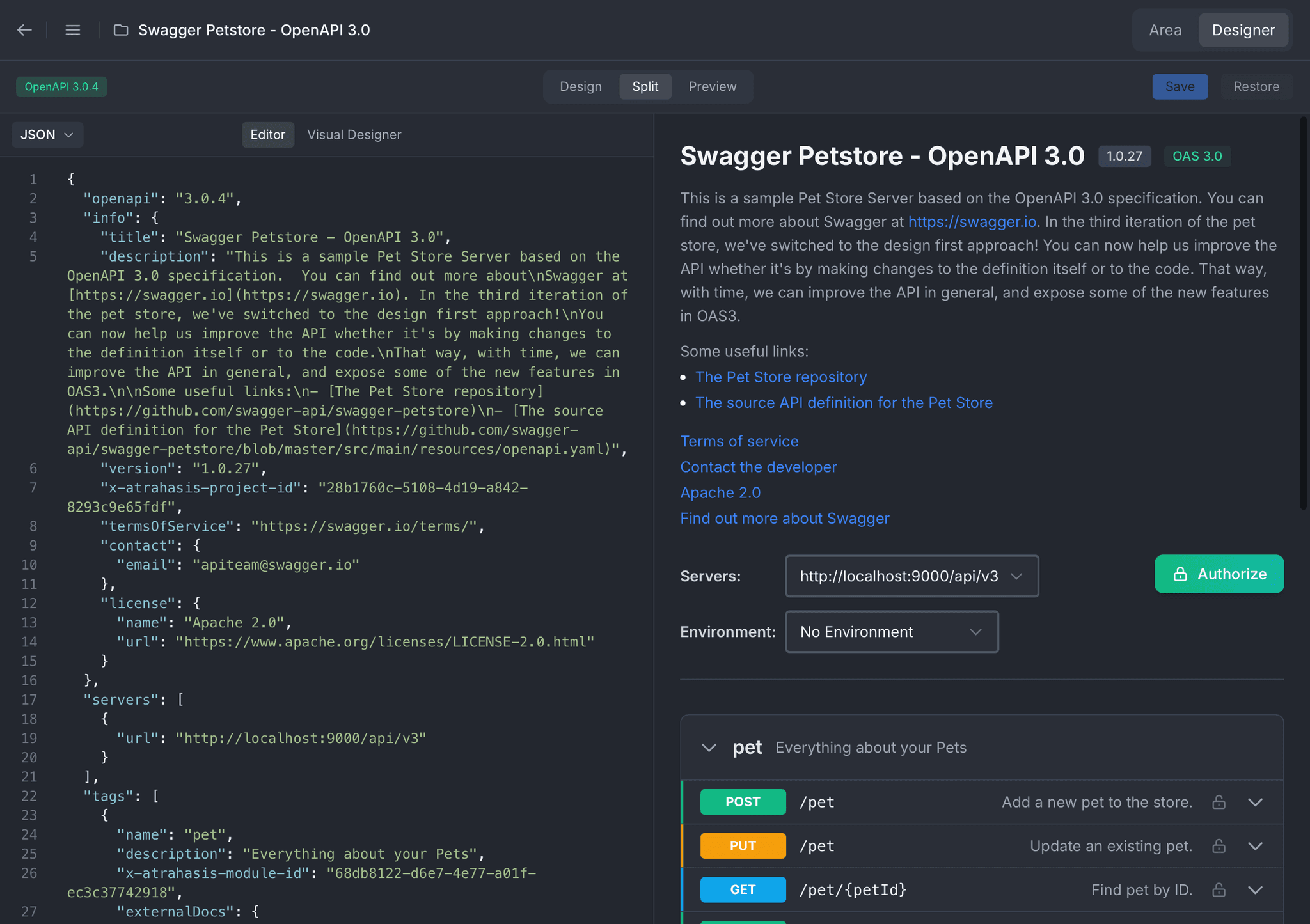 Code Editor + Live Preview